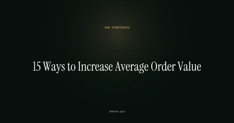 Increase average order value - article cover