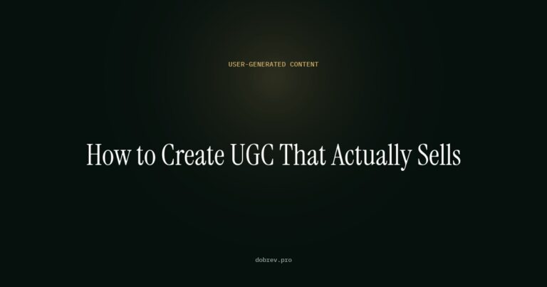 UGC for ecommerce - article cover