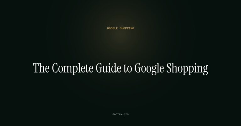 Google Shopping for ecommerce - article cover