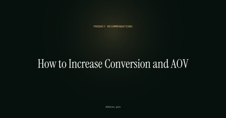 Ecommerce product recommendations - article cover