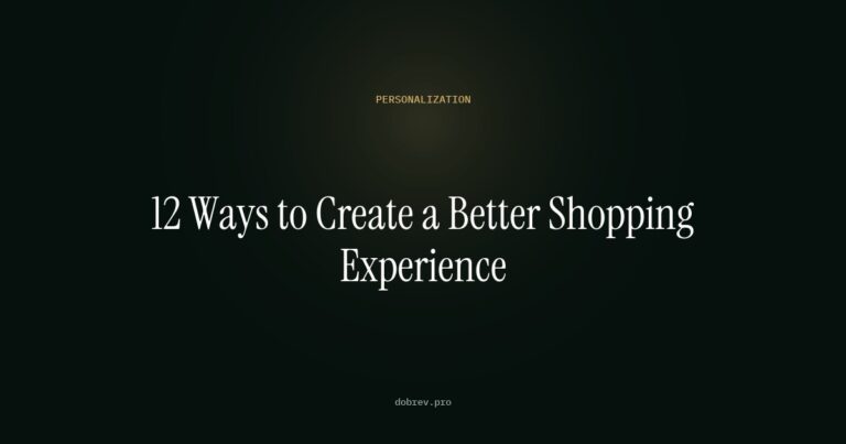 Ecommerce personalization - article cover
